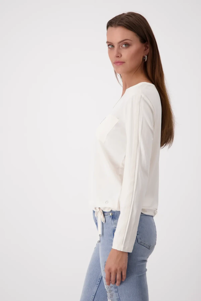 Monari Blusenshirt Mit Strasssteine