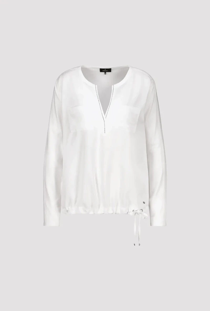 Monari Blusenshirt Mit Strasssteine