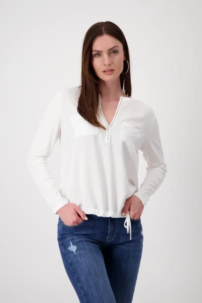 Monari Blusenshirt Mit Tasche