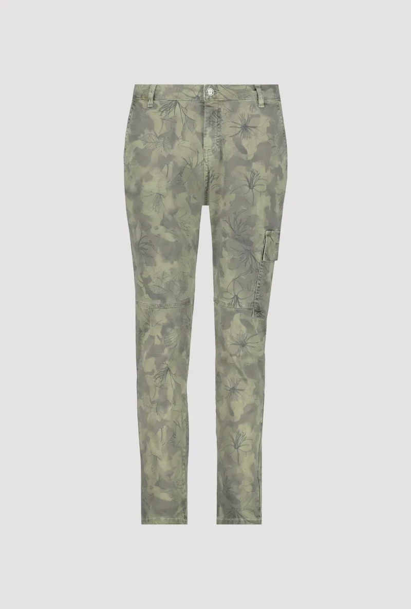 Monari Camouflage Hose Mit Blumen