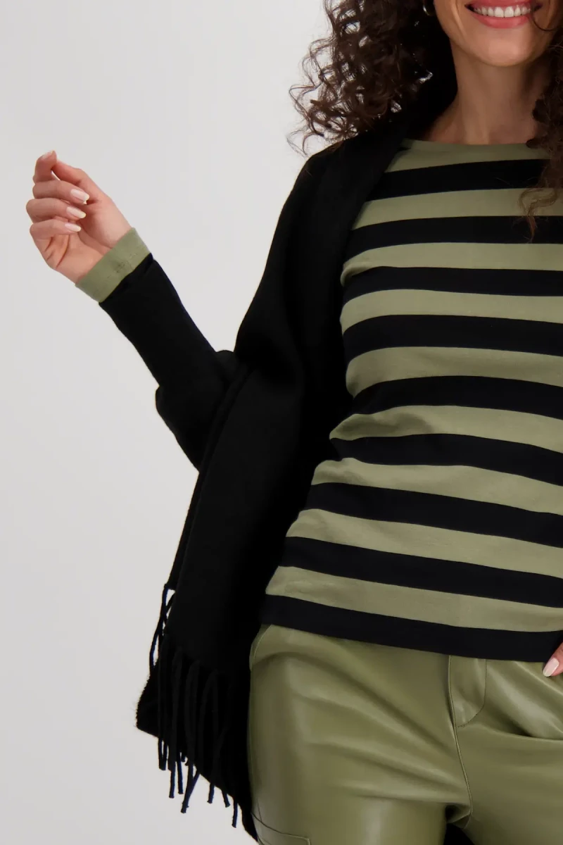 Monari Cape Mit Schalkragen