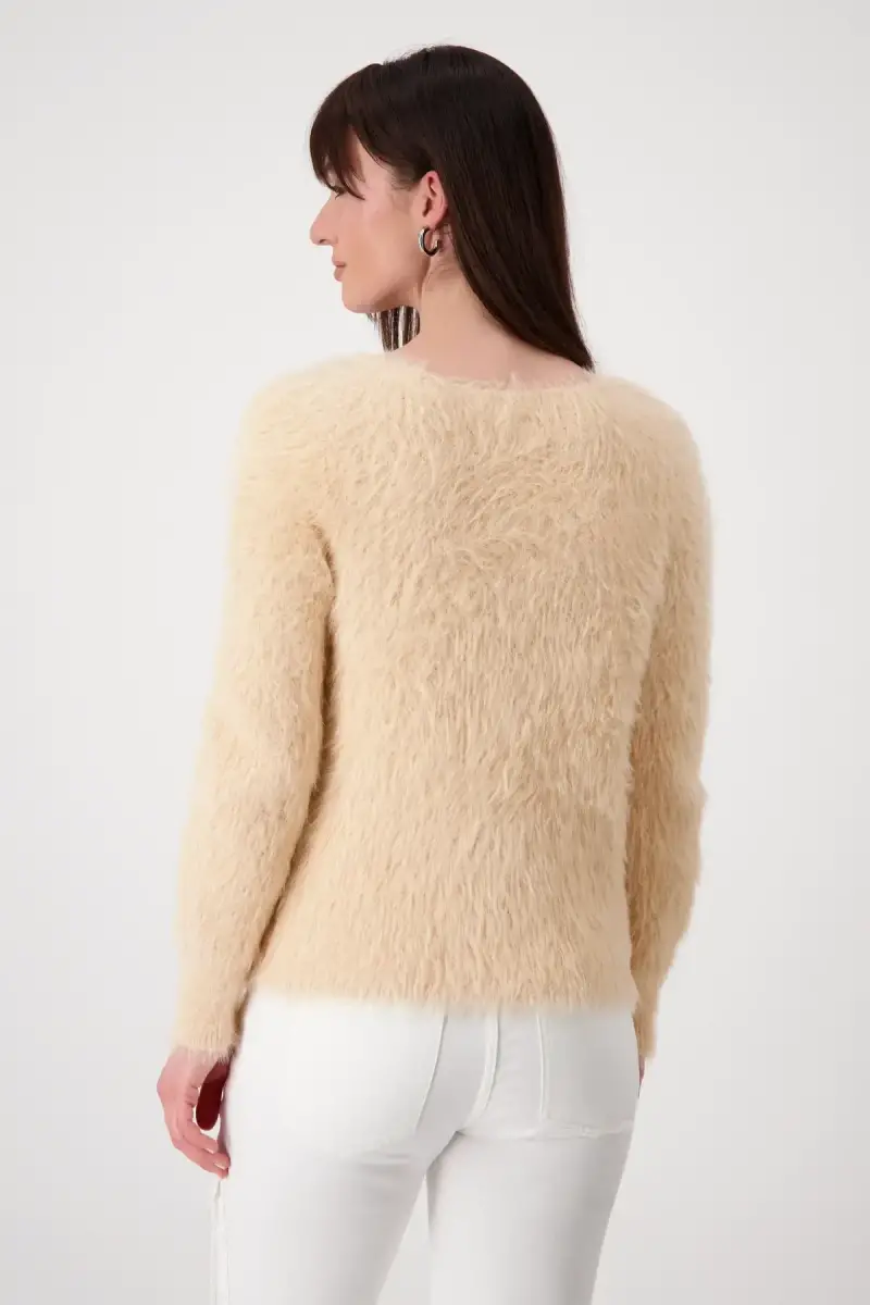 Monari Flauschiger Pullover