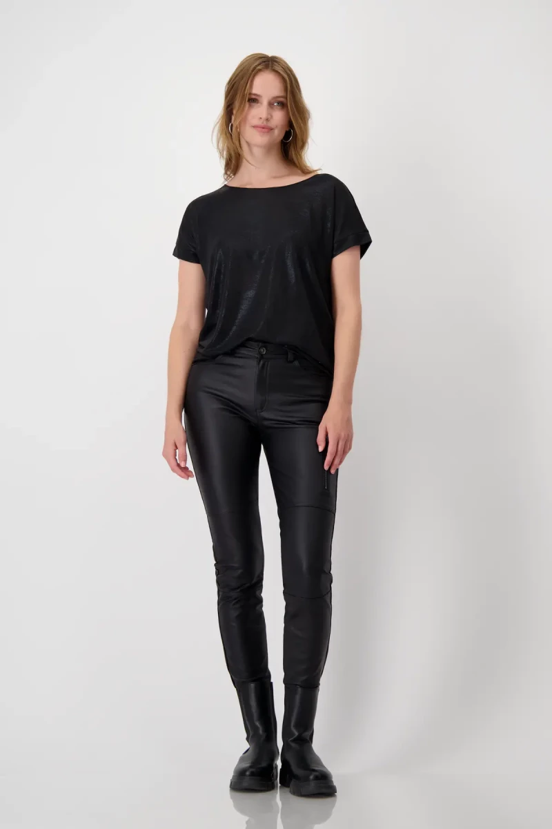 Monari Glänzendes T-Shirt