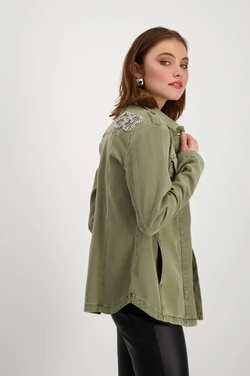 Monari Hemdjacke Mit Schmucksteinen