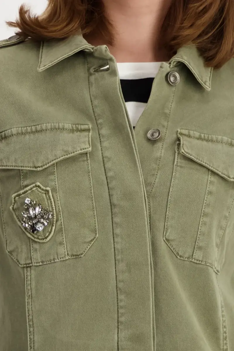 Monari Hemdjacke Mit Schmucksteinen