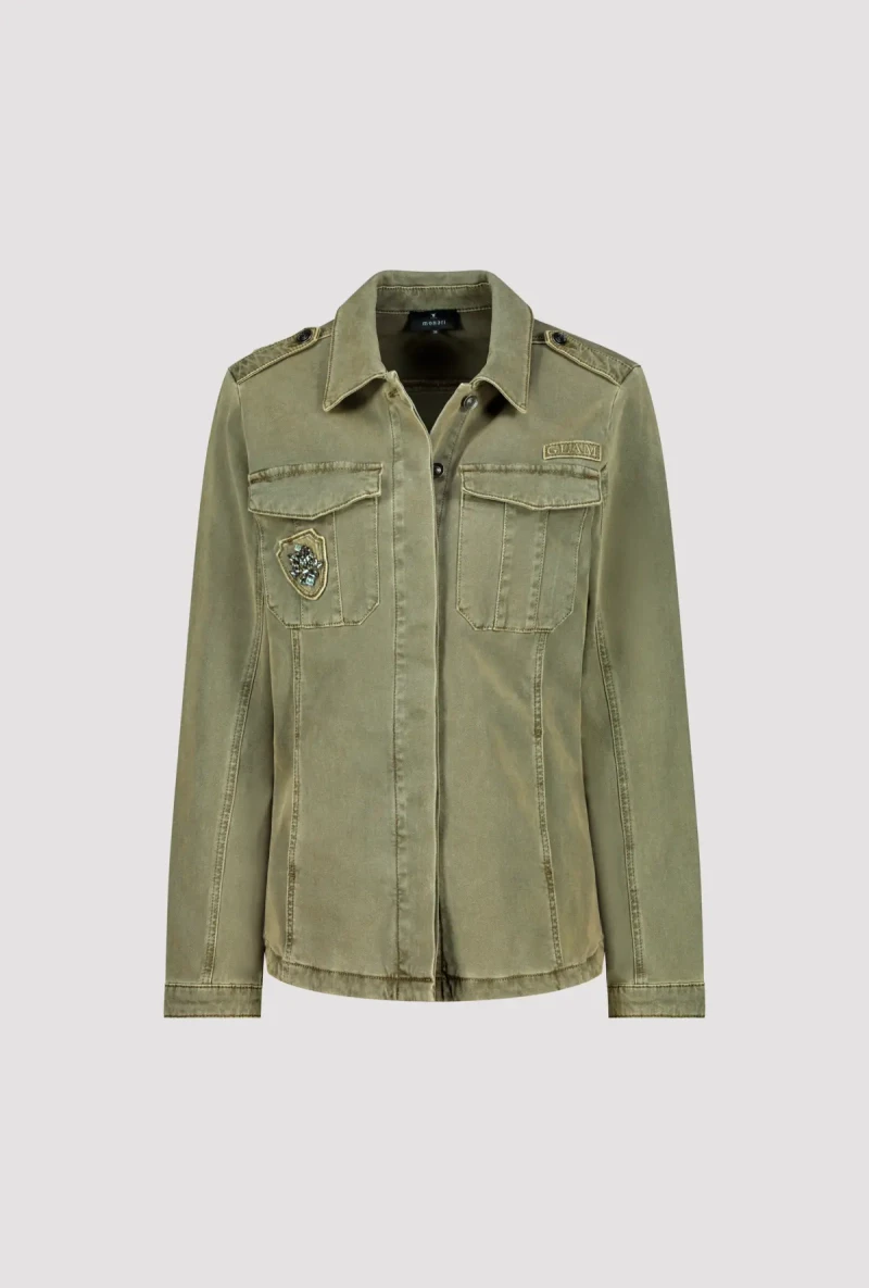 Monari Hemdjacke Mit Schmucksteinen