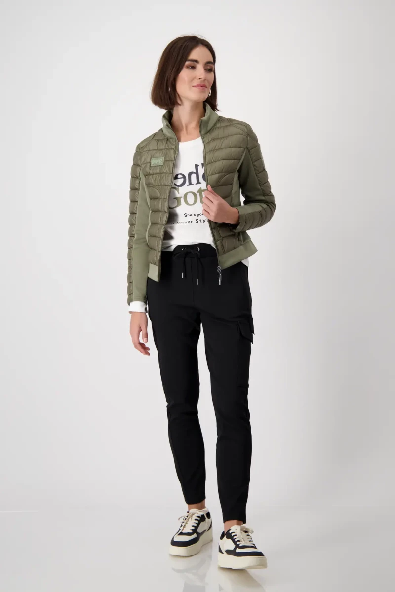 Monari Hose Mit Rippstruktur