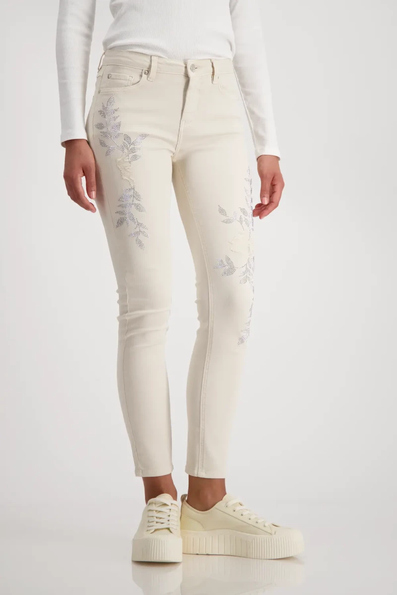 Monari Hose mit Schmuck