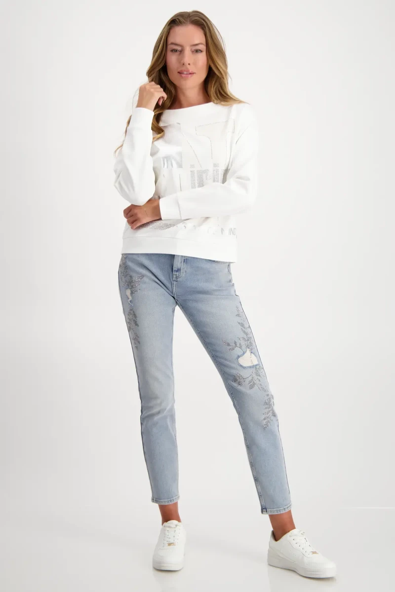 Monari Jeans Mit Schmuck