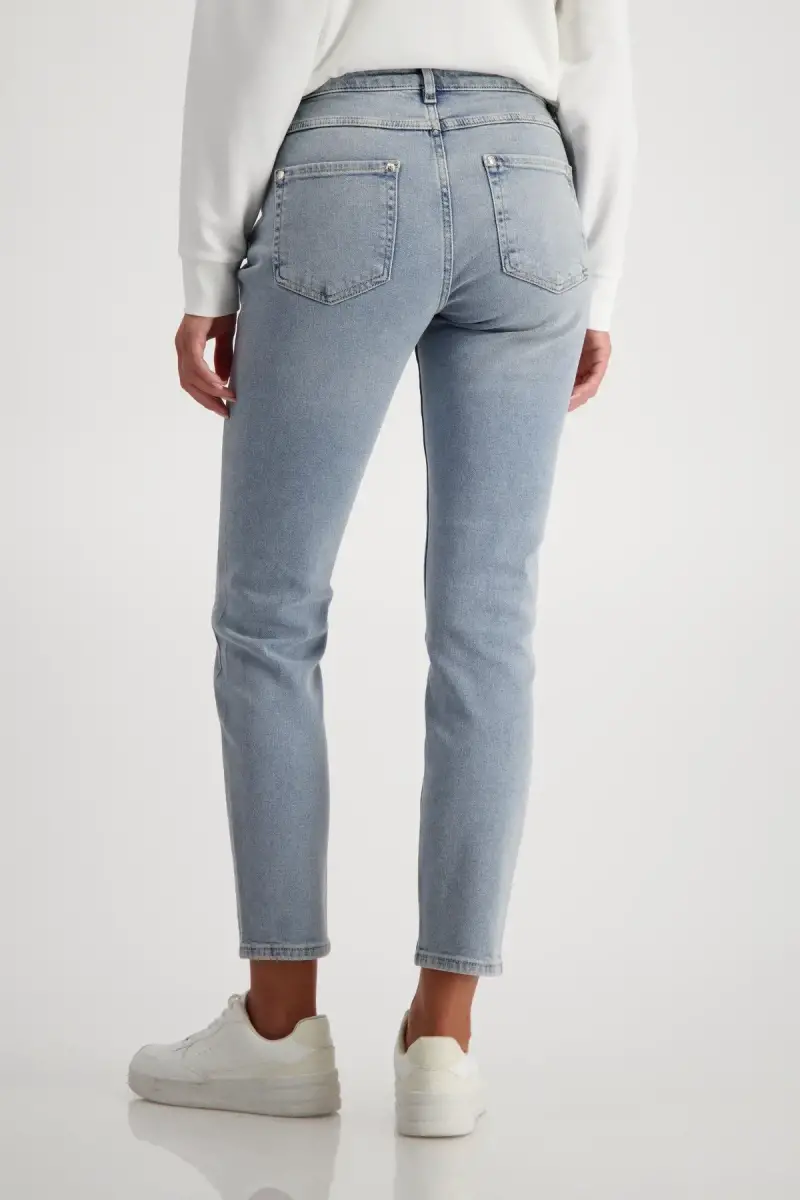 Monari Jeans Mit Schmuck