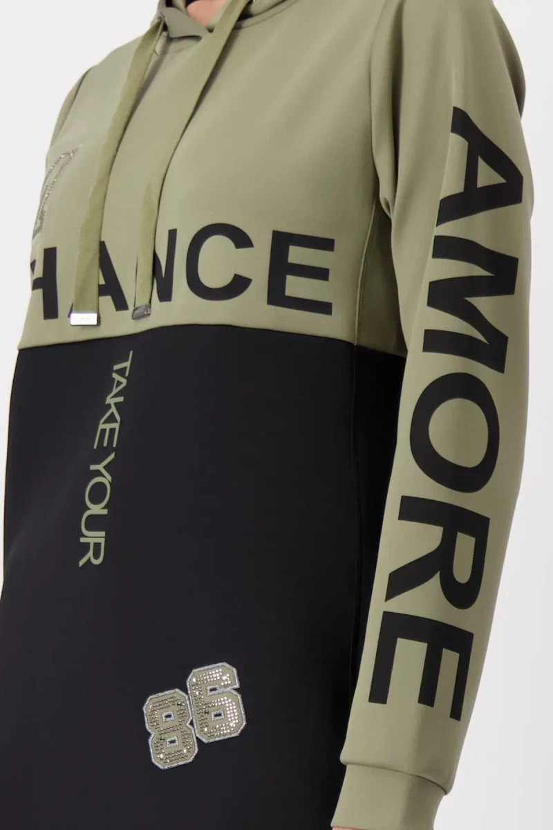 Monari Kleid Mit Kapuze