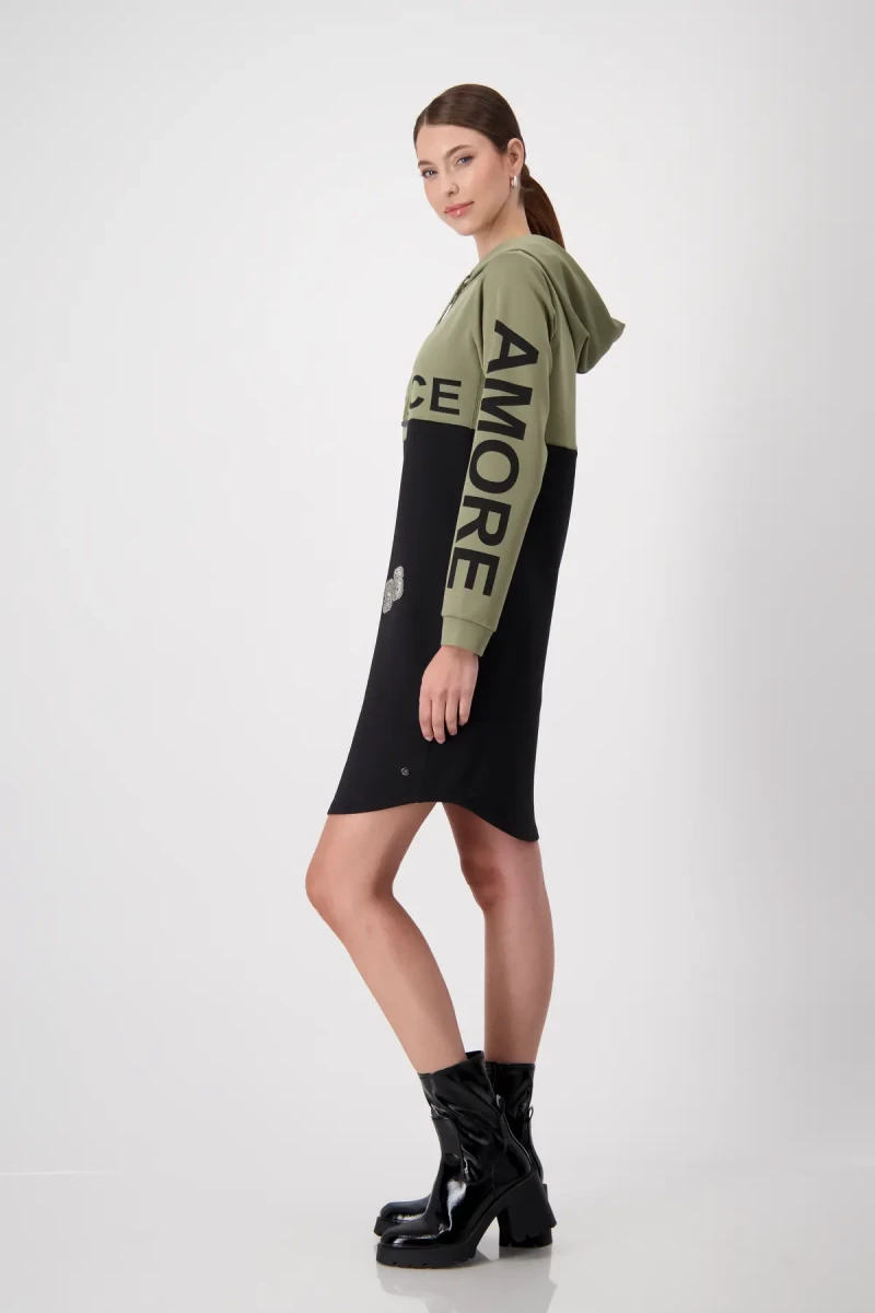 Monari Kleid Mit Kapuze