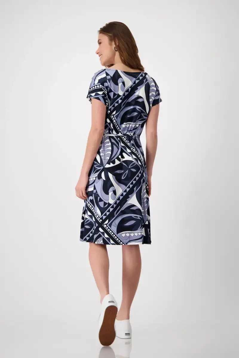 Monari Kleid Mit Ornamentmuster