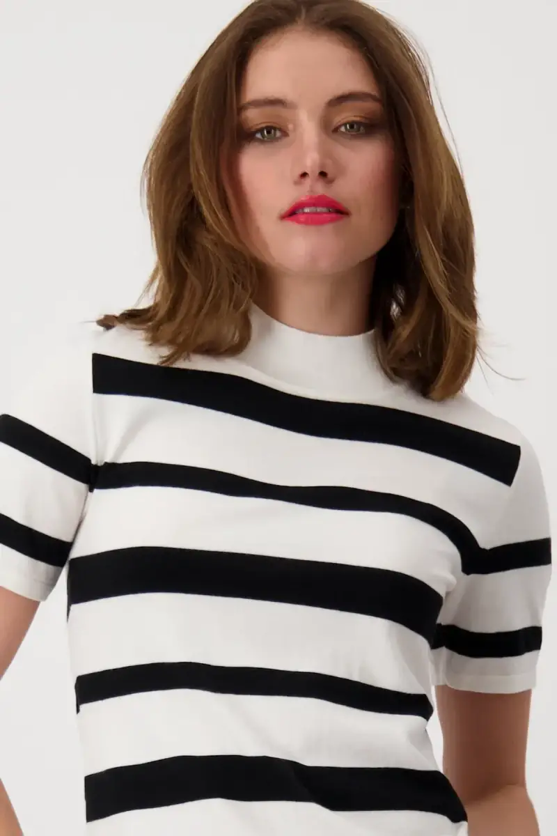 Monari Kurzarm Pullover