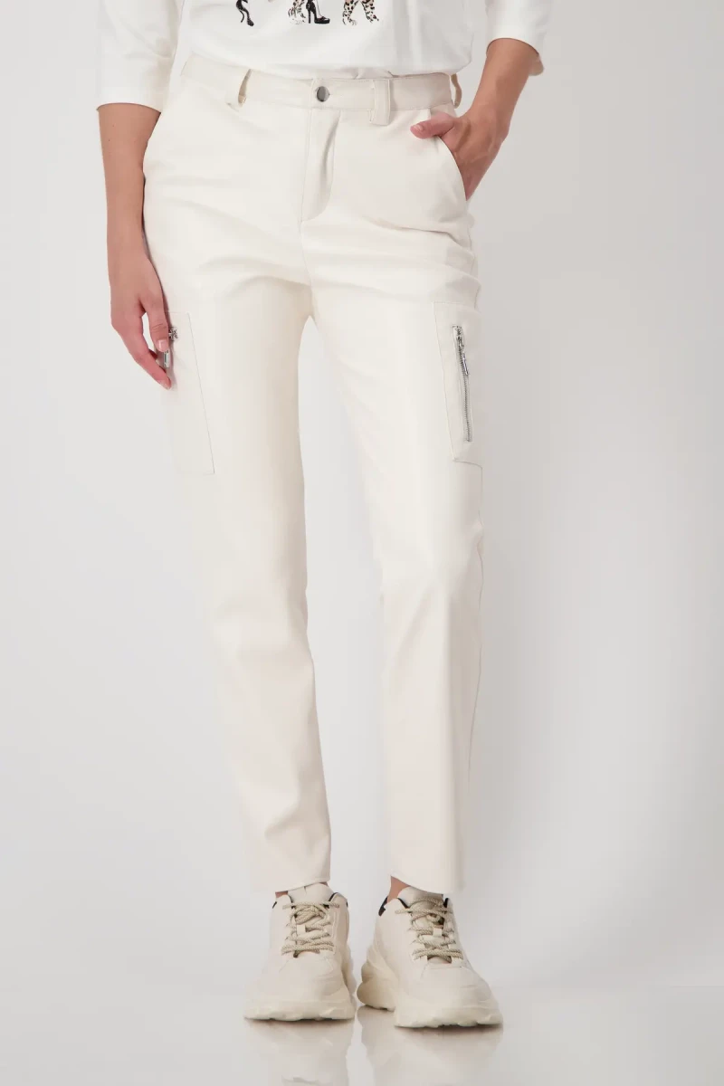 Monari Lederimitat Hose