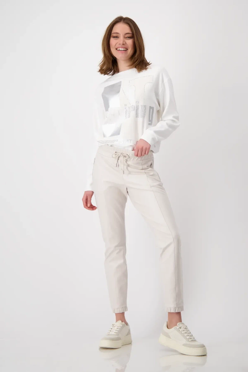 Monari Lederimitat Hose