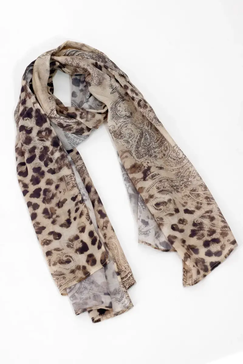 Monari Leichter Schal Mit Leo Paisleymuster
