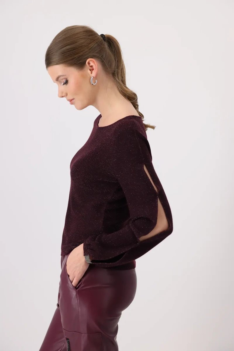 Monari Linksstrick Pullover