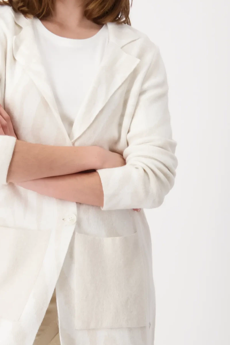 Monari Mantel Mit Reverskragen