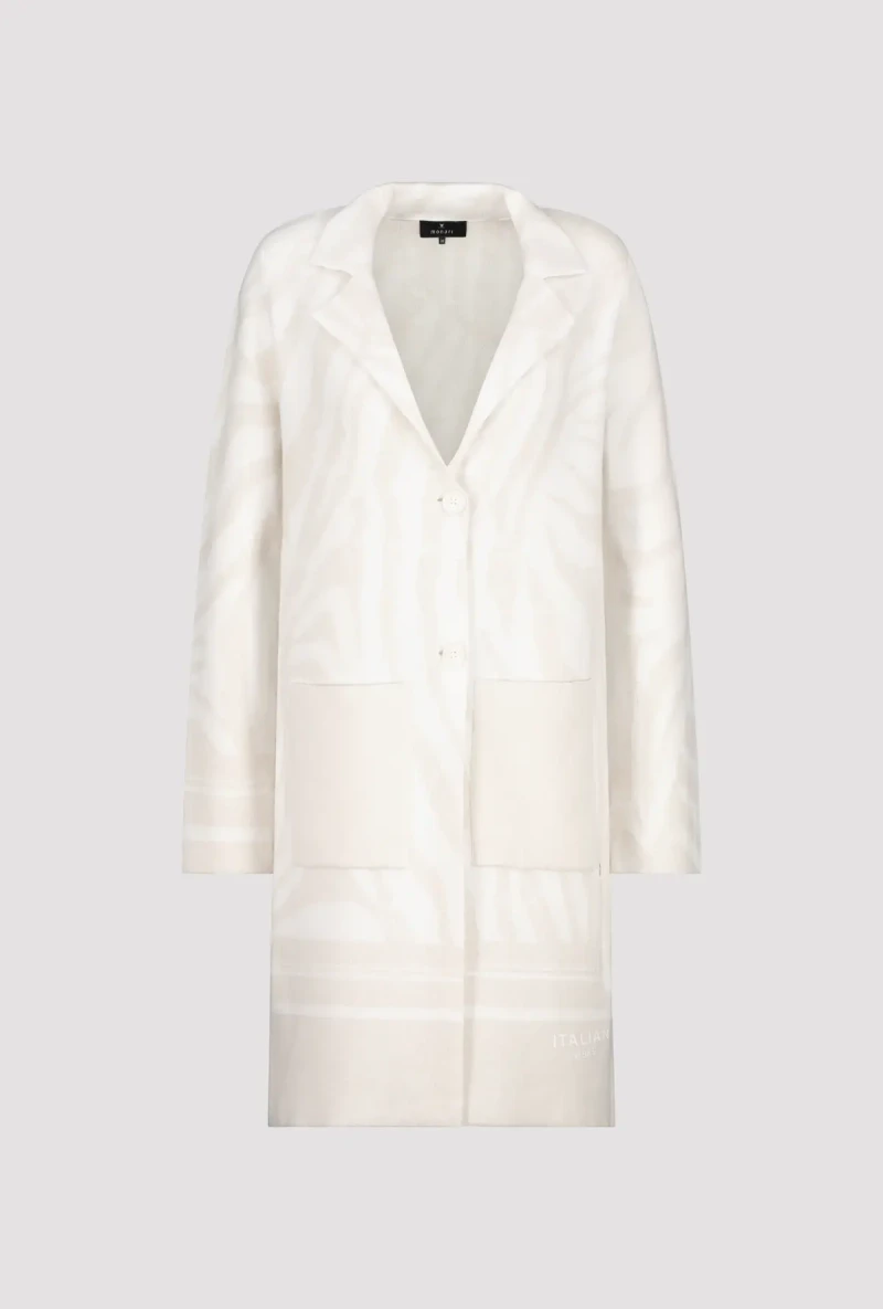 Monari Mantel Mit Reverskragen