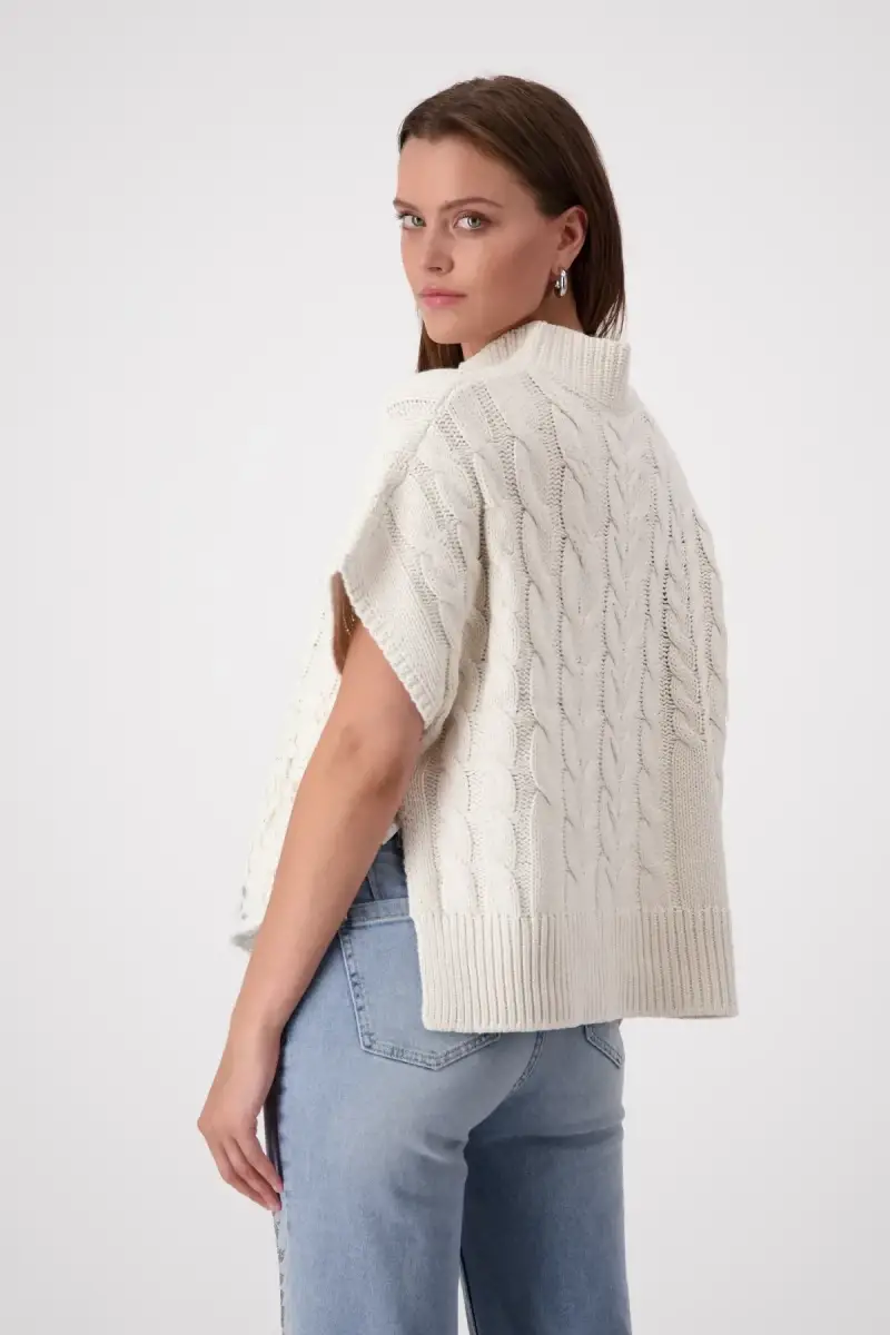 Monari Pullover Mit Spitze