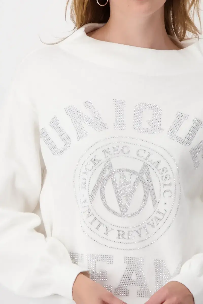 Monari Pullover Mit Strass