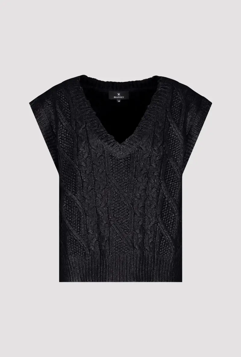 Monari Pullunder Mit Zopfmuster