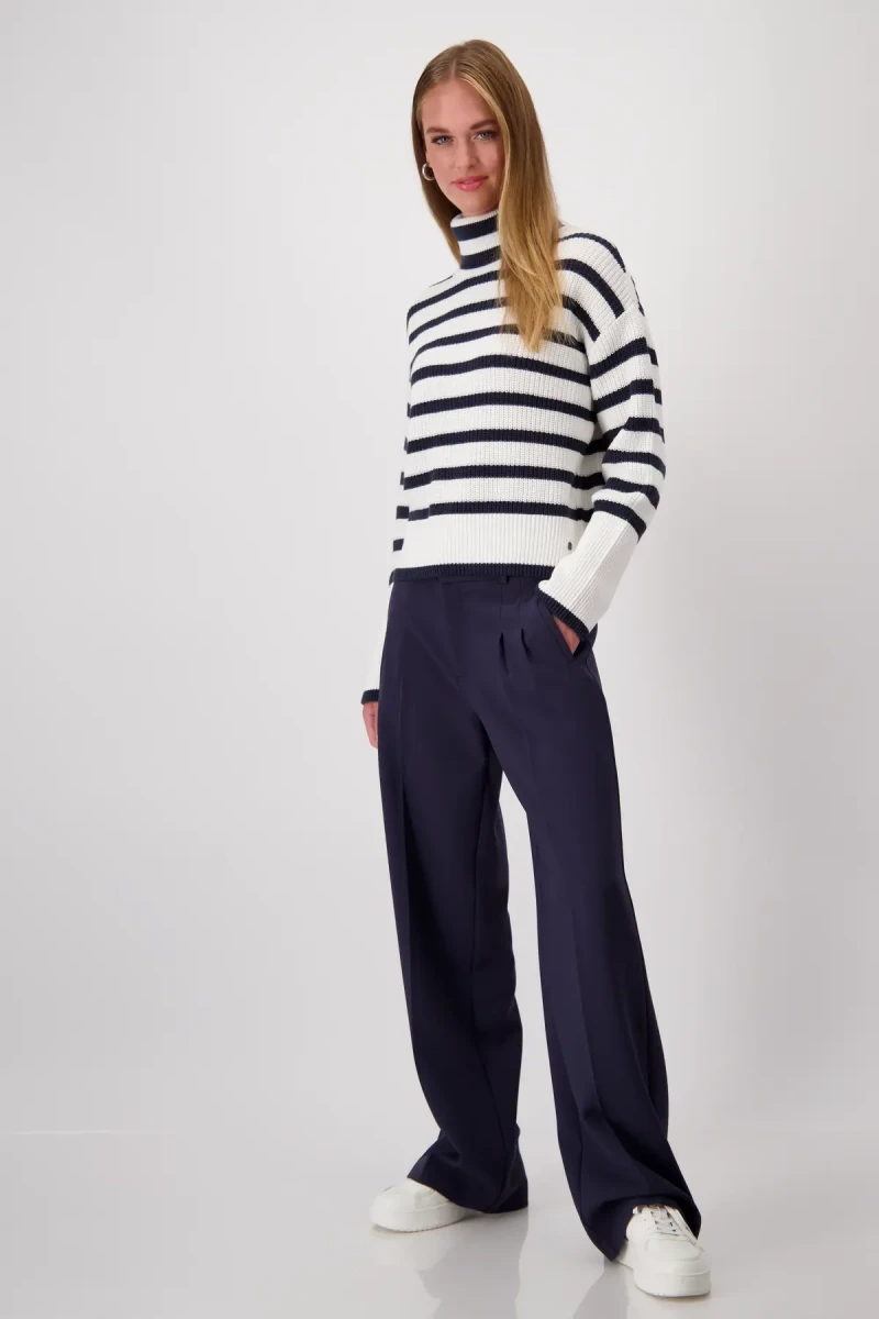 Monari Ringelpullover