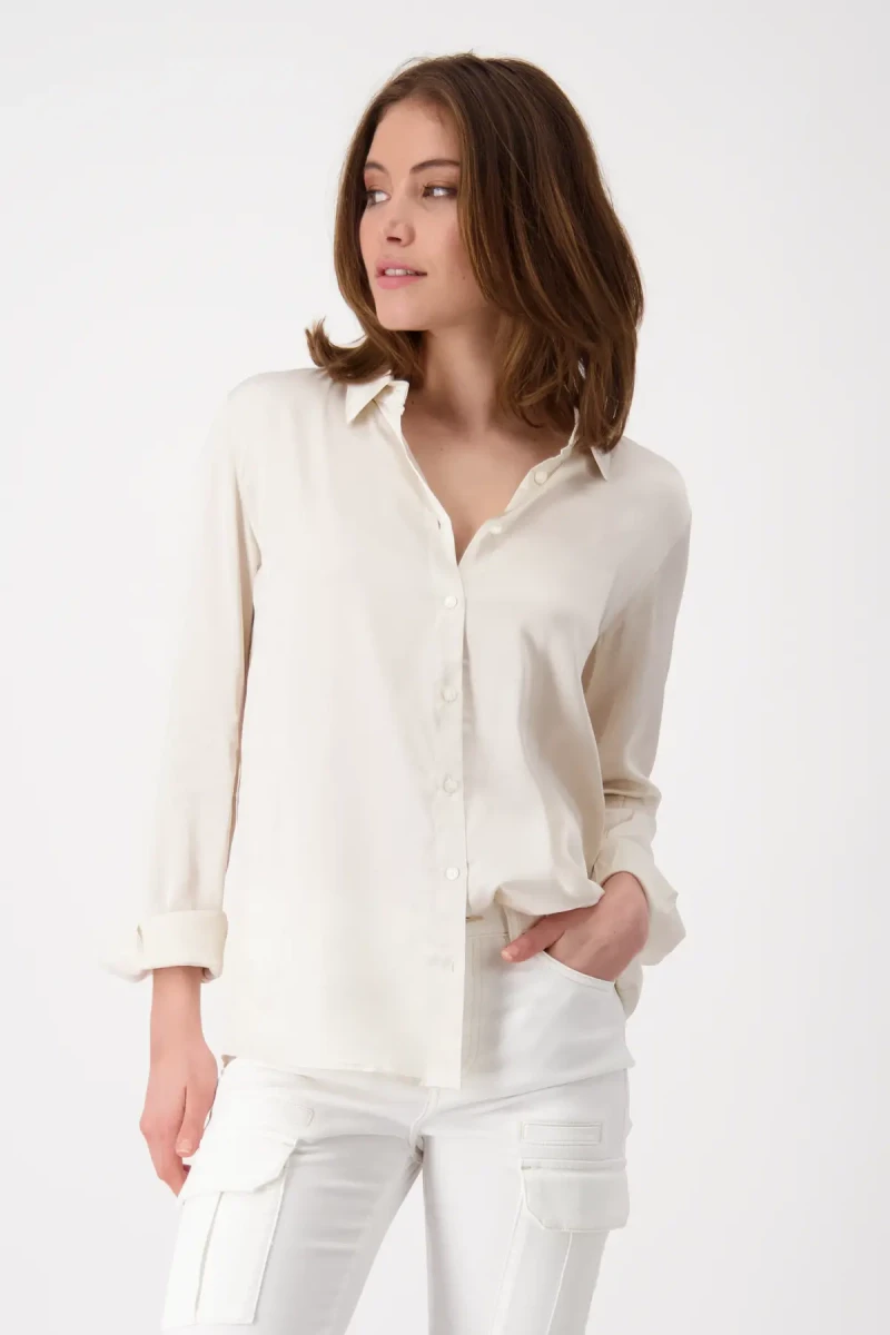 Monari Satin Bluse