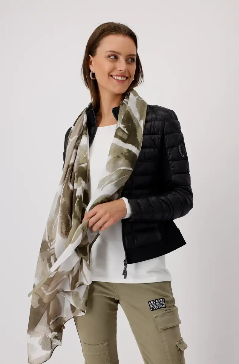 Monari Schal Mit Blumenmuster