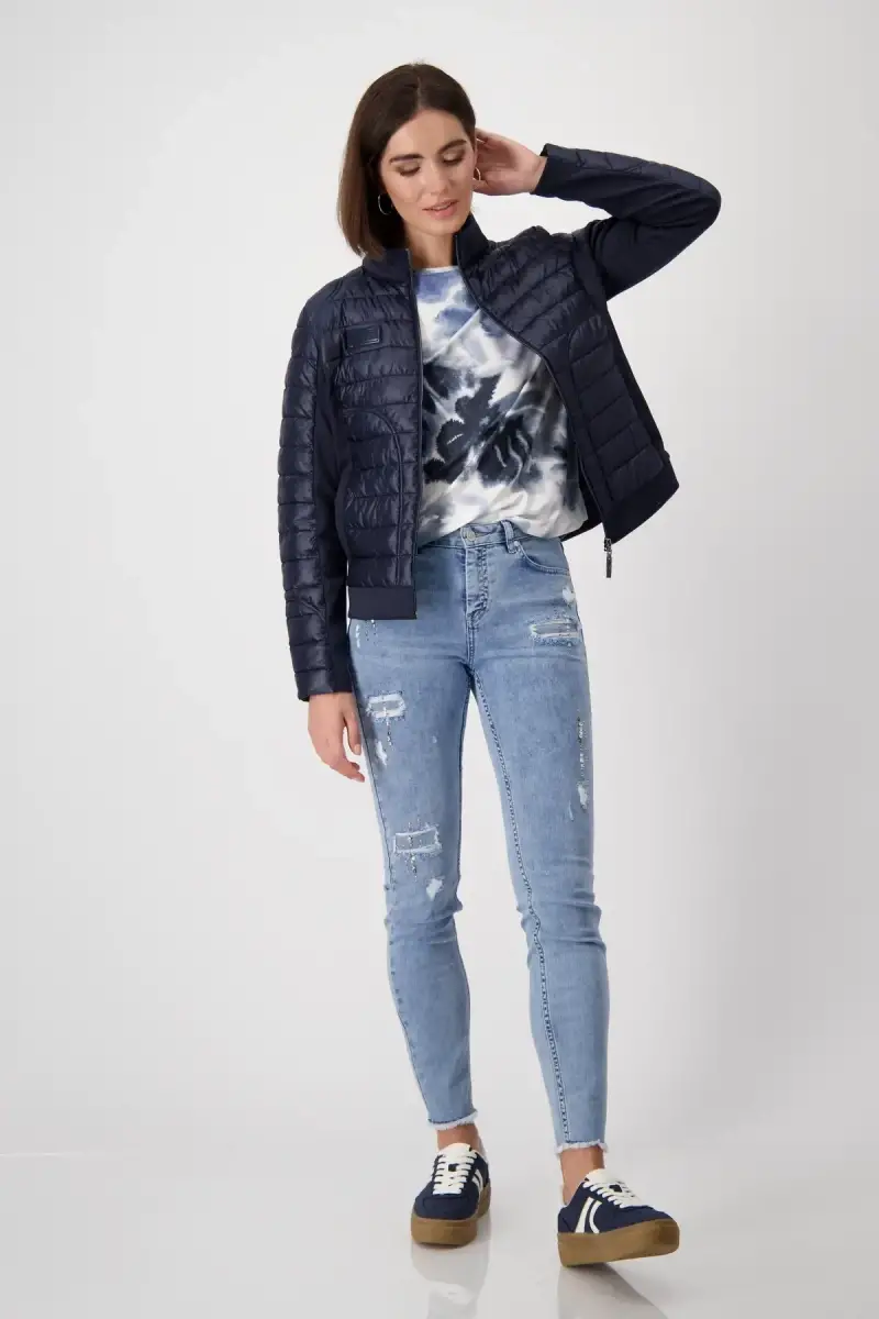 Monari Shirt Mit Blumenmuster