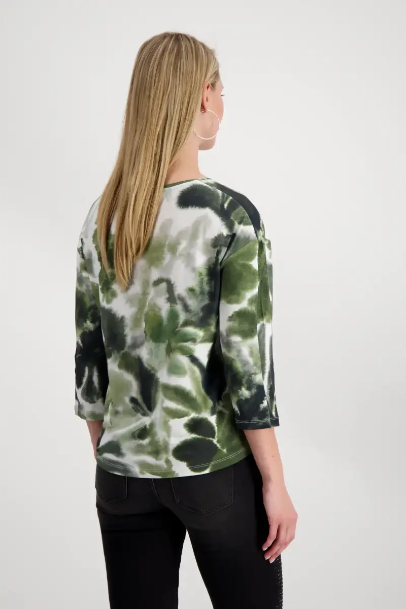 Monari Shirt Mit Blumenmuster