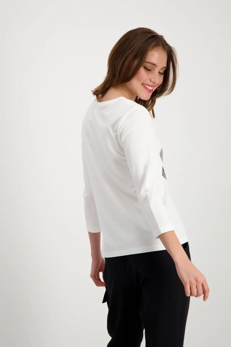 Monari Shirt Mit Frauen Print