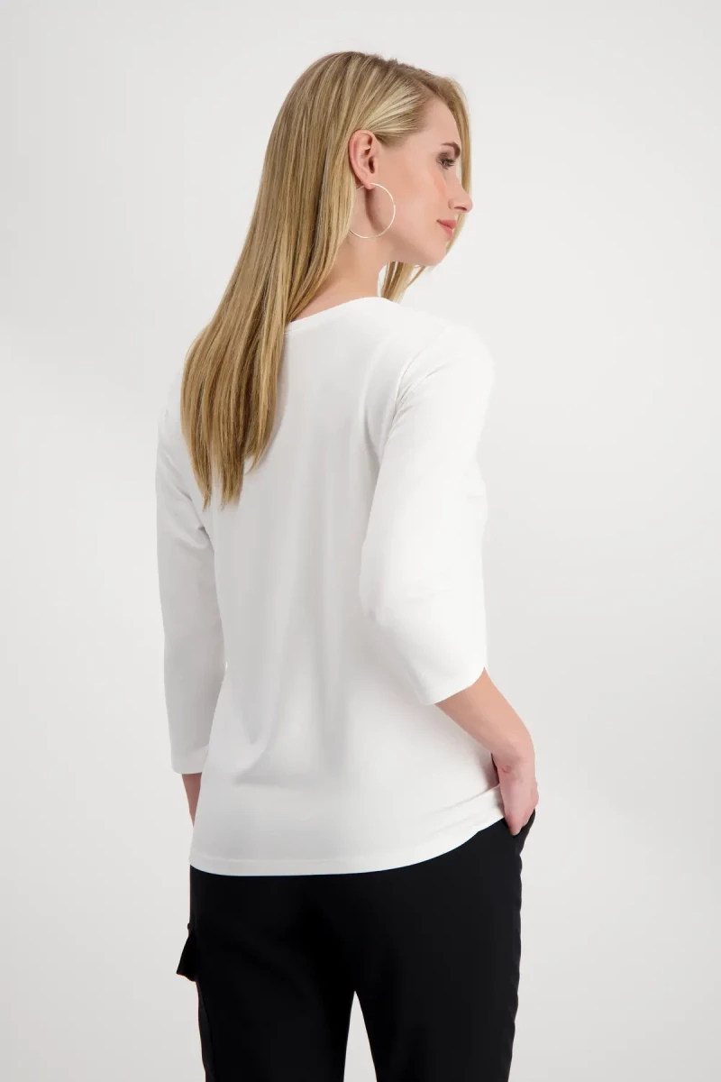 Monari Shirt Mit Frauen Print