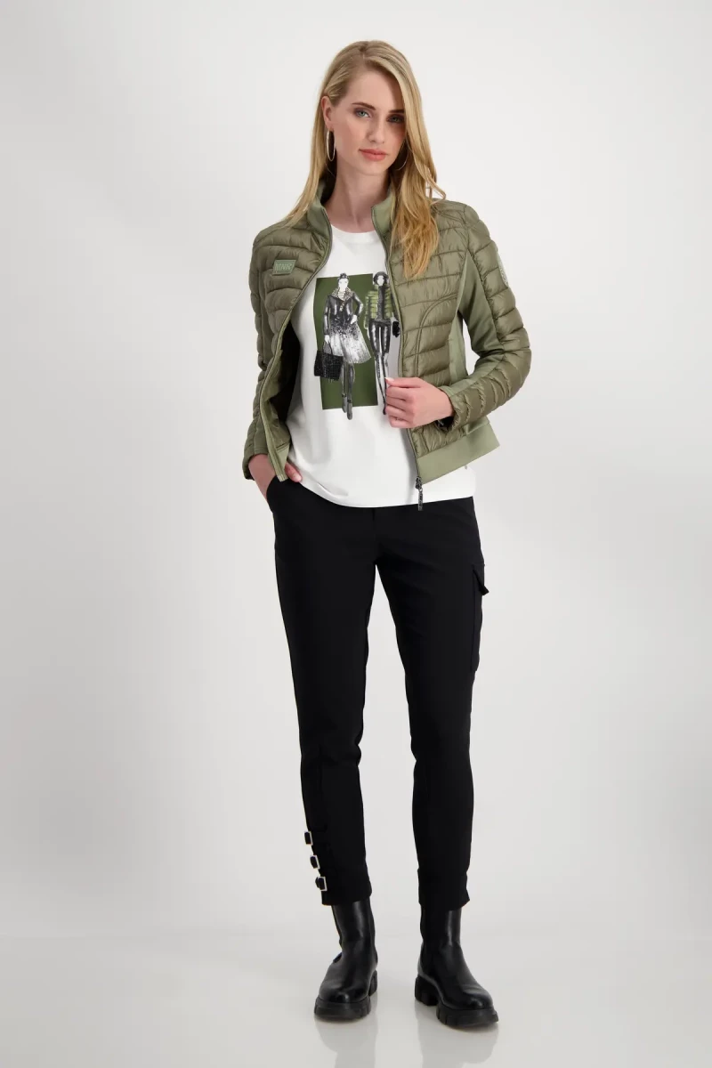 Monari Shirt Mit Frauen Print