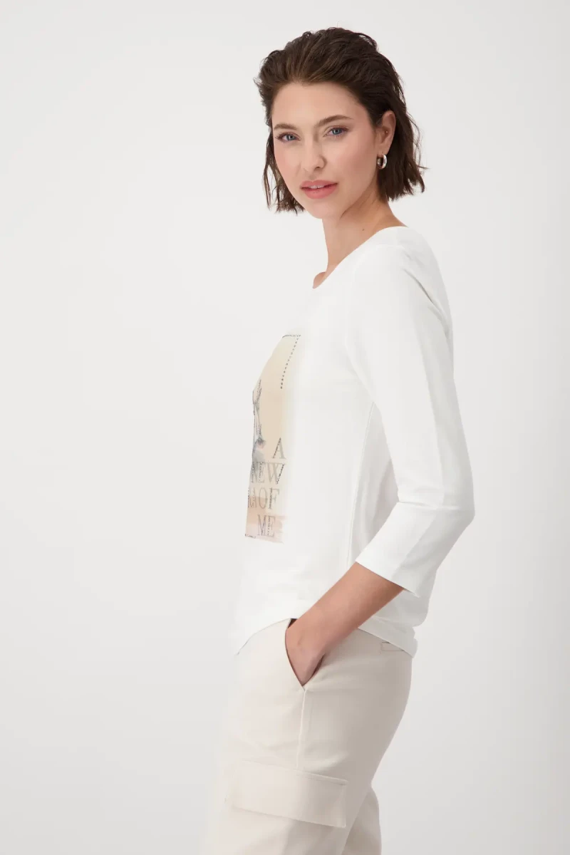 Monari Shirt Mit High Heels Print