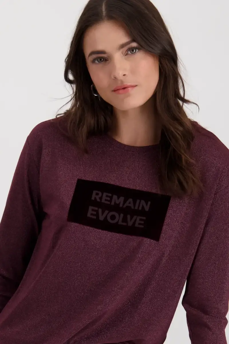 Monari Shirt Mit Lurex