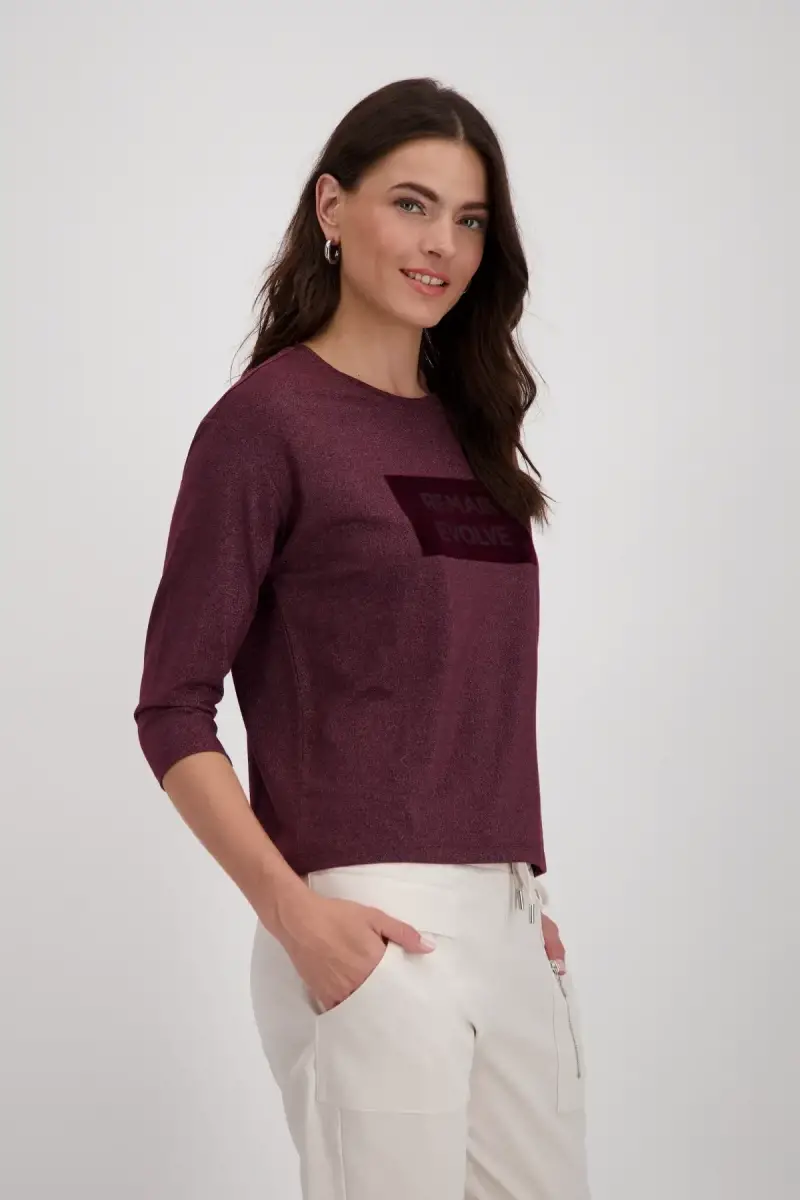 Monari Shirt Mit Lurex