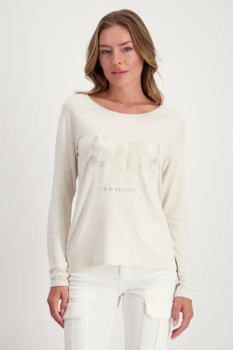 Monari Shirt Mit Satin Print