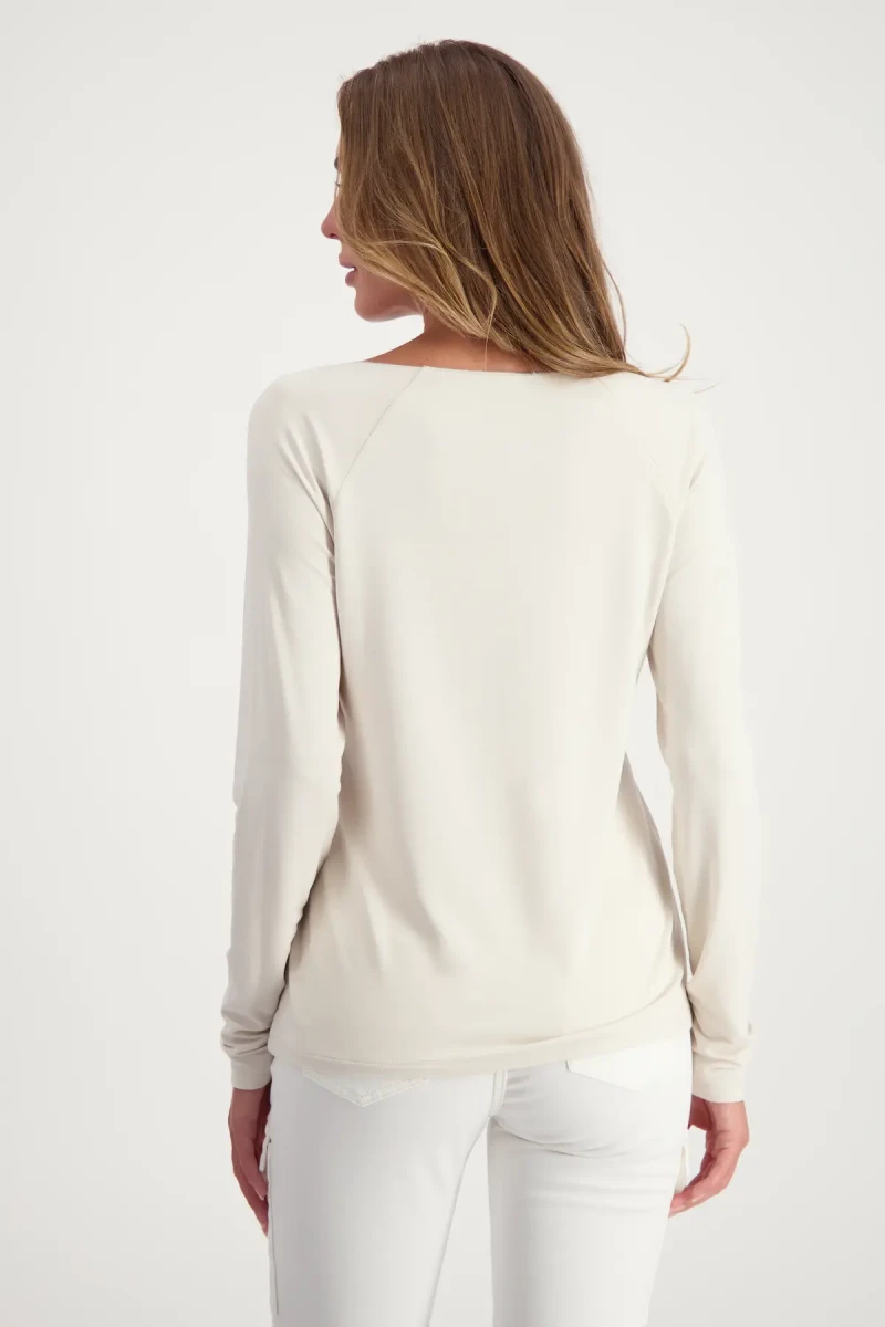 Monari Shirt Mit Satin Print