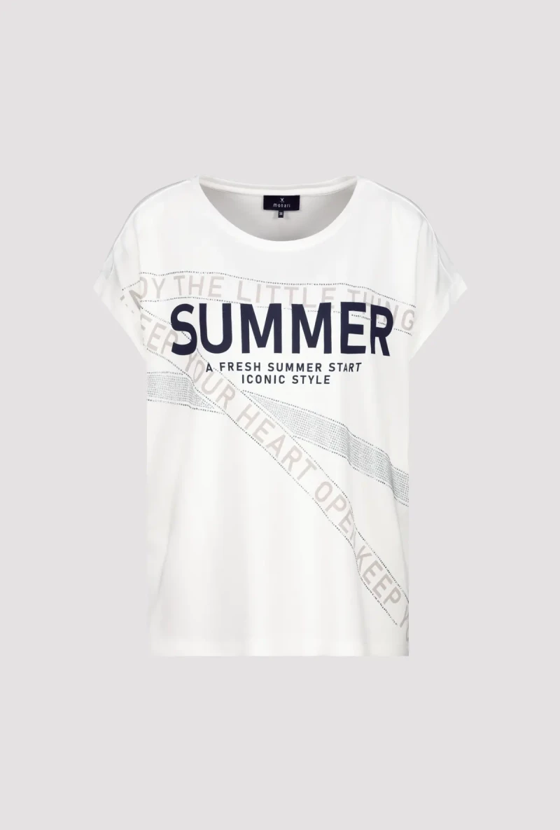 Monari Shirt Mit Schrift