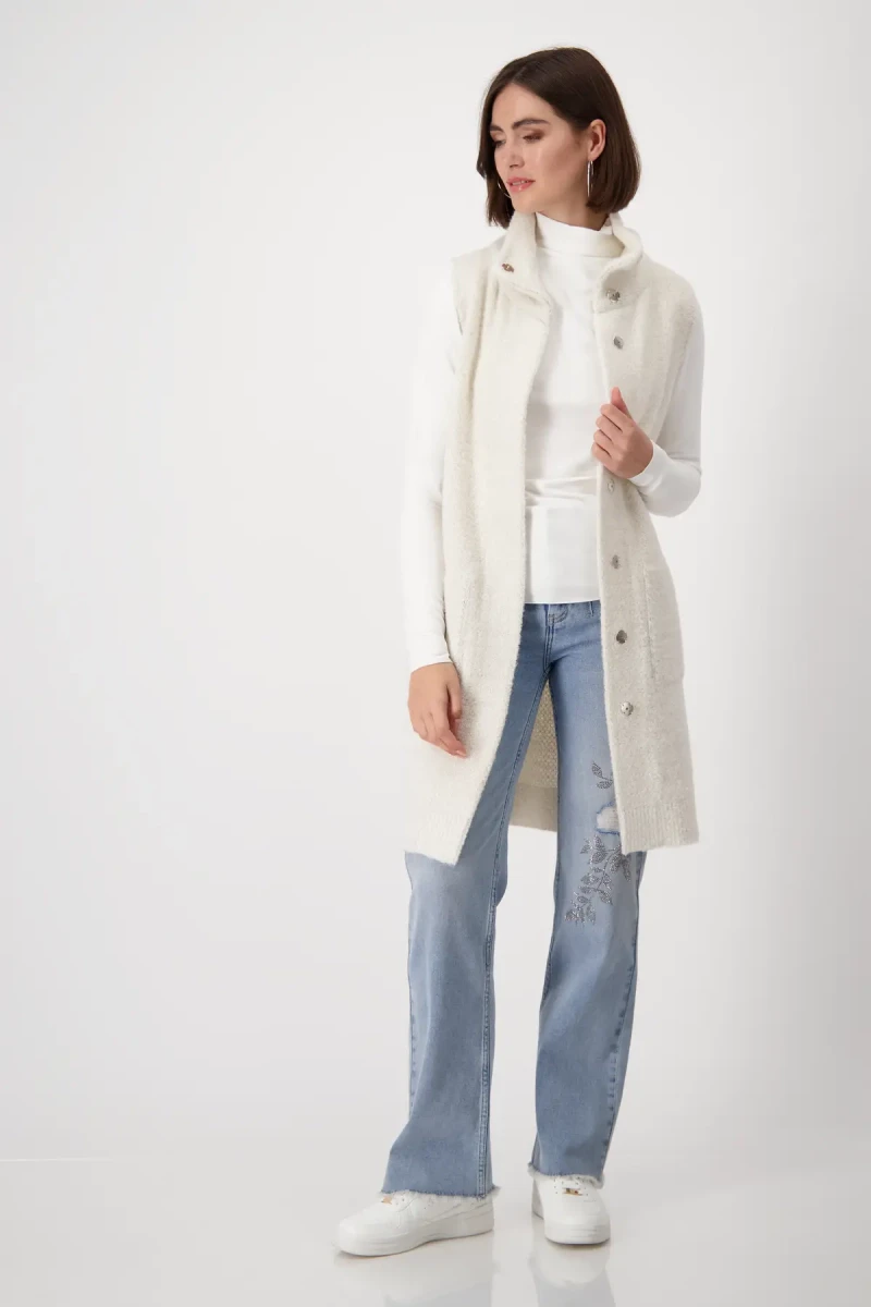 Monari Shirt Mit Stehkragen