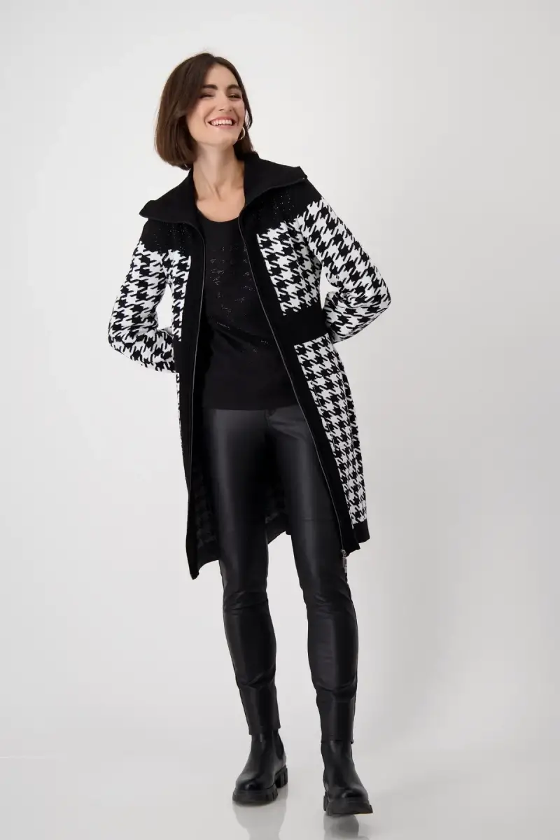 Monari Shirt Mit Strass Schrift