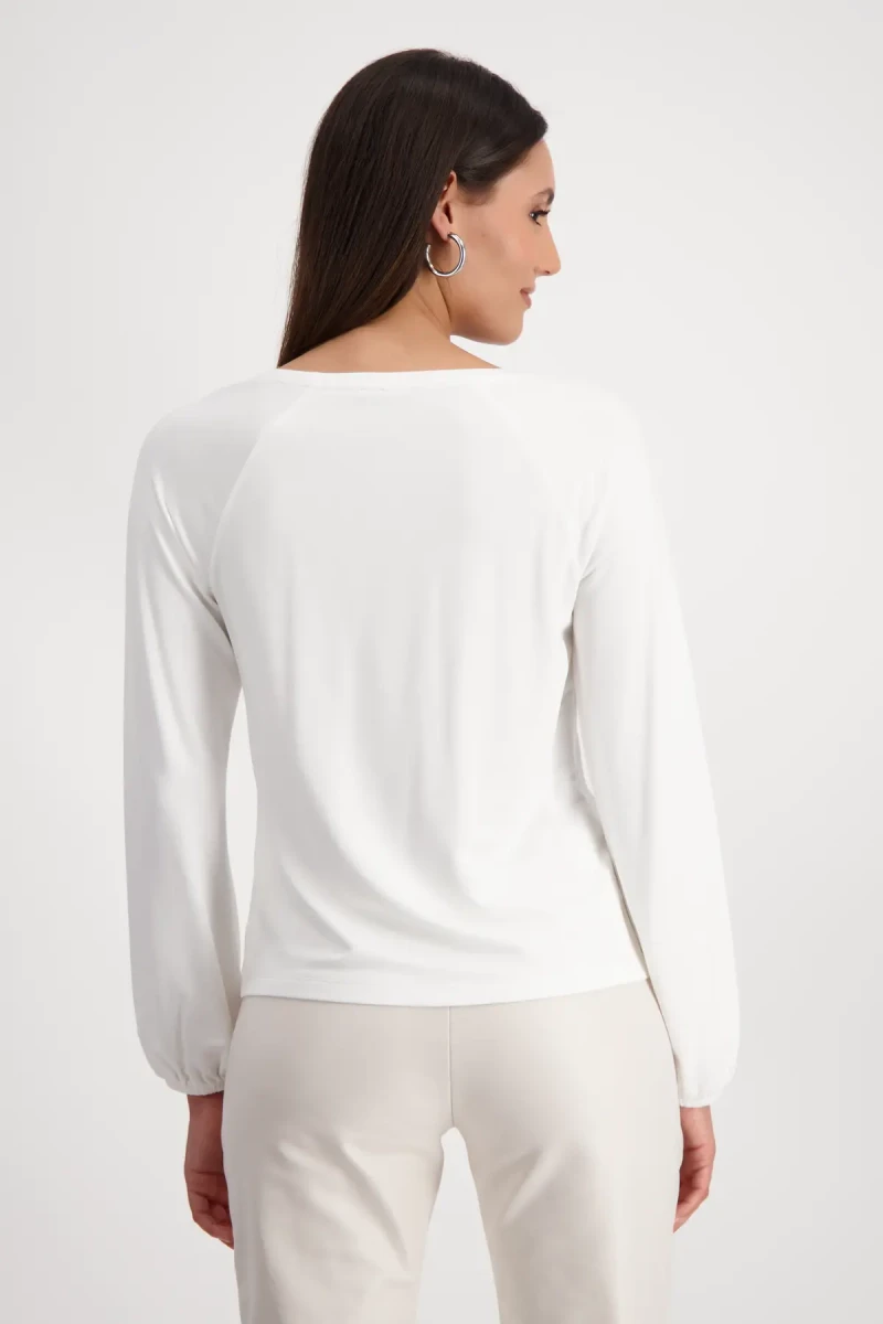 Monari Shirt Mit Taschen Print