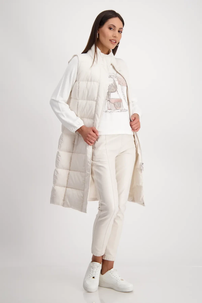 Monari Shirt Mit Taschen Print