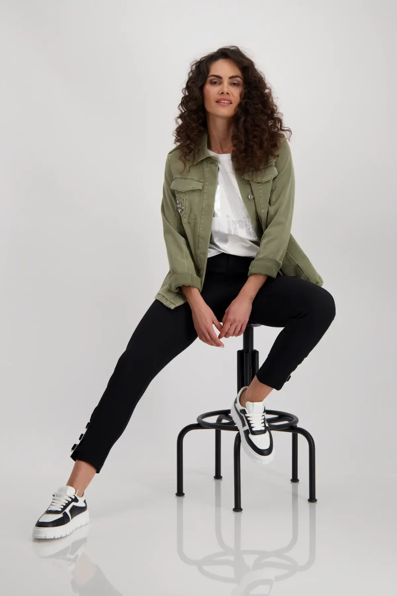 Monari Shirt Mit Tonigem Print