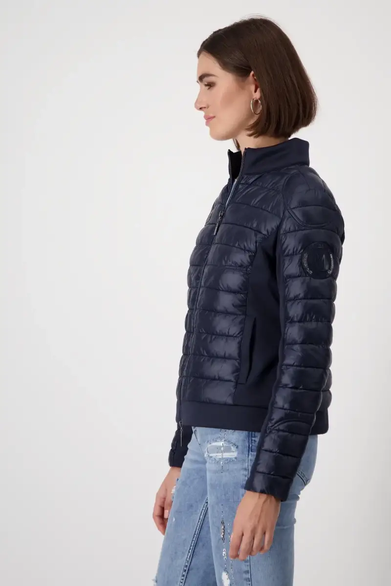 Monari Steppjacke Mit Neopren