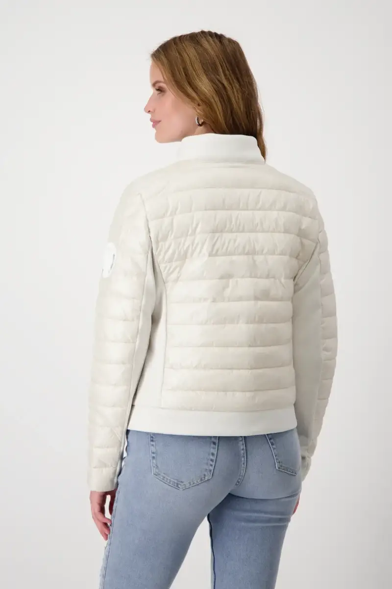 Monari Steppjacke Mit Neopren