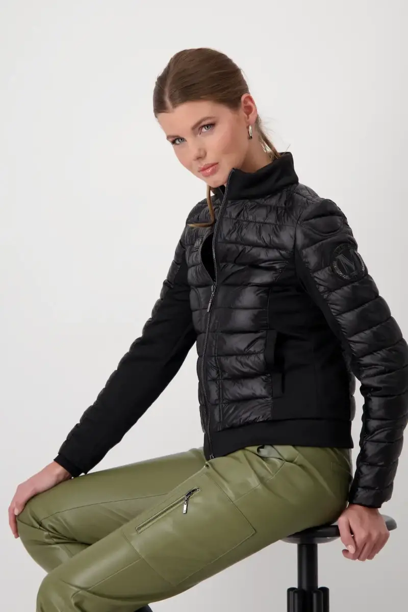 Monari Steppjacke Mit Neopren