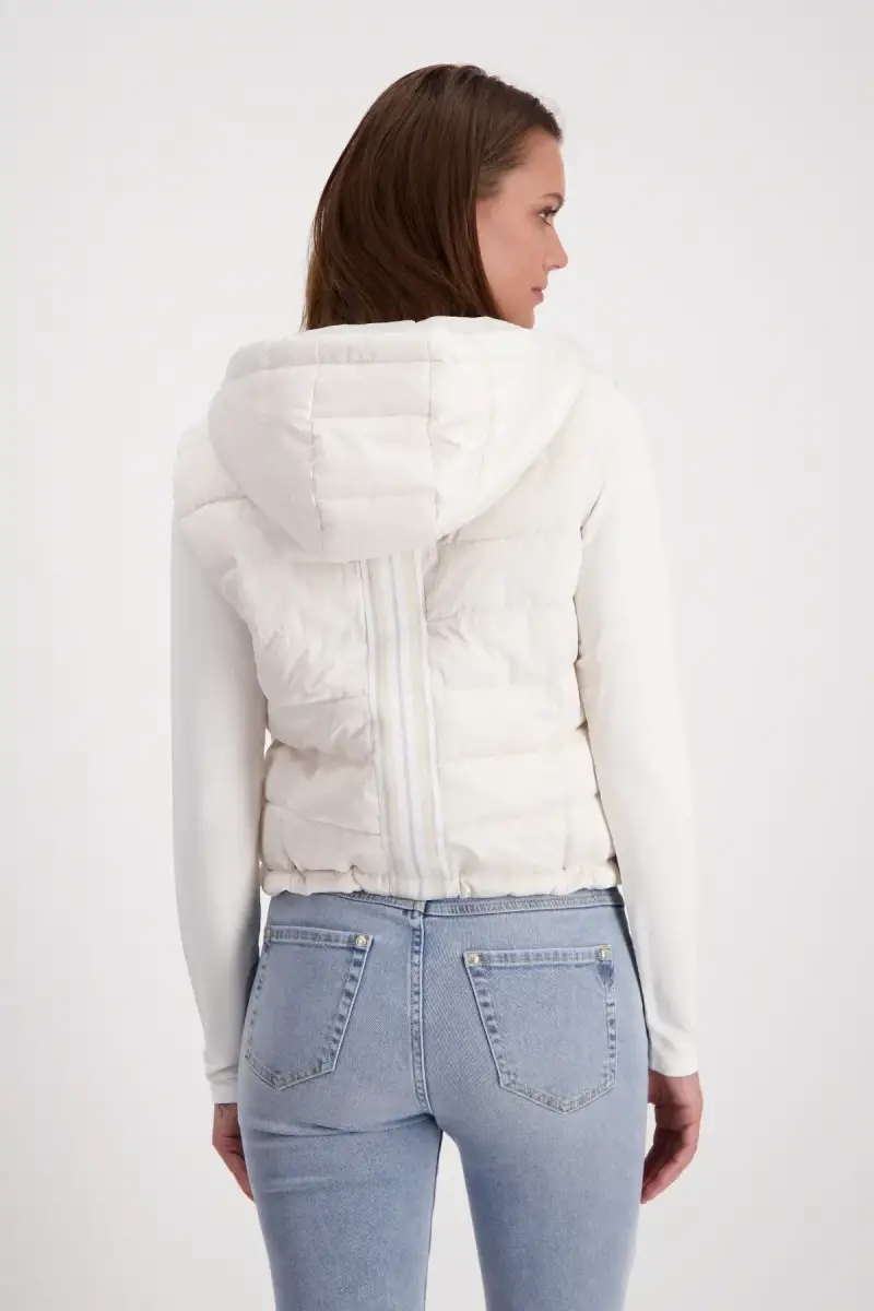 Monari Steppweste Mit Zierband